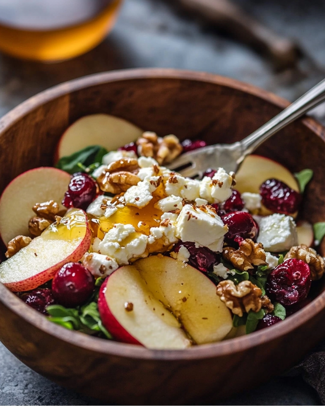 Ensalada fresca de manzana